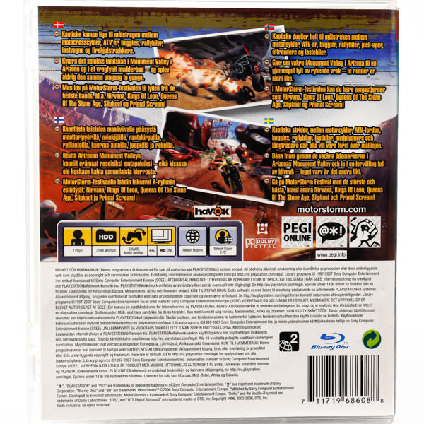 MotorStorm - PS3 spill - Retrospillkongen