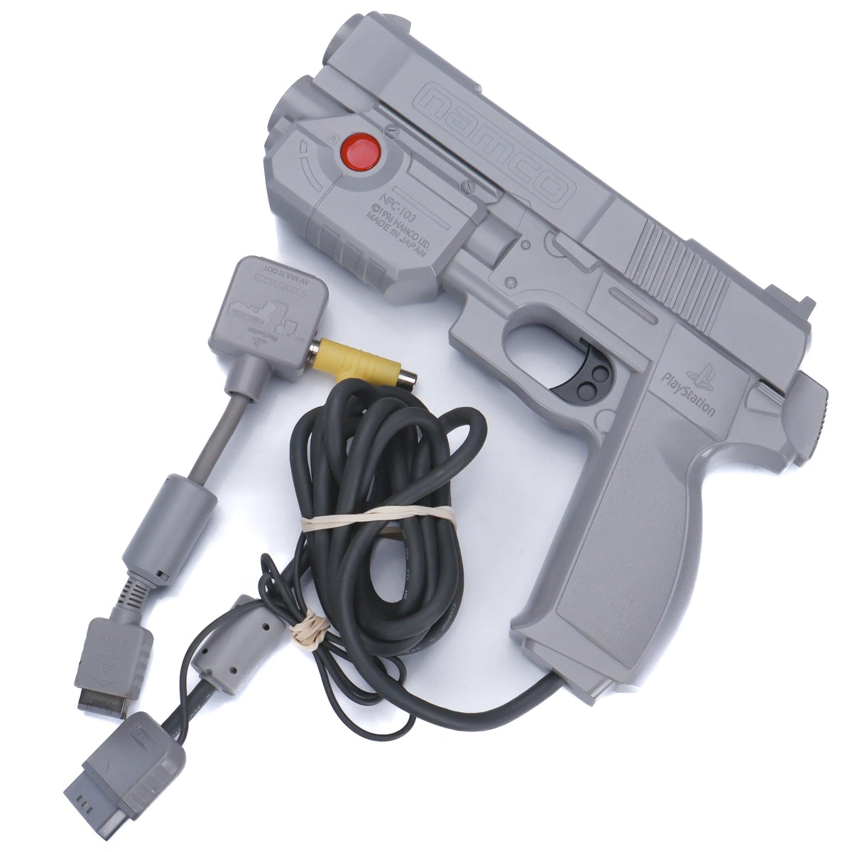 Namco GunCon Light Gun Grå Kontroller med Mottaker - PS1 - Retrospillkongen