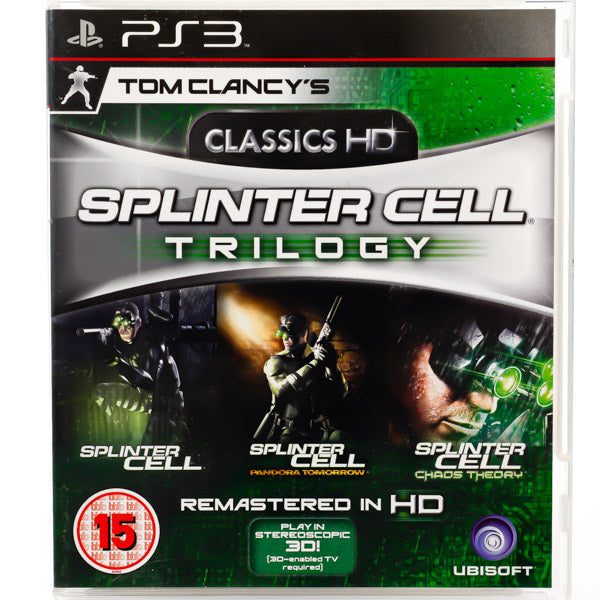 Tom Clancy's Splinter Cell Trilogy - PS3 spill