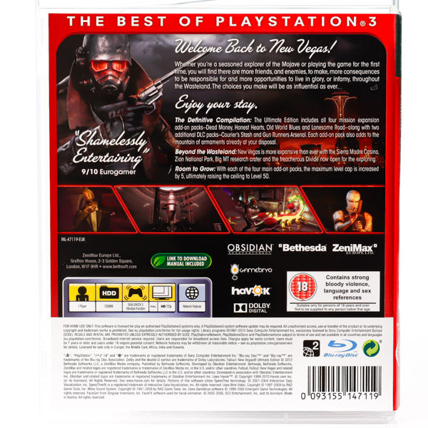 Fallout: New Vegas - Ultimate Edition - PS3 spill - Retrospillkongen