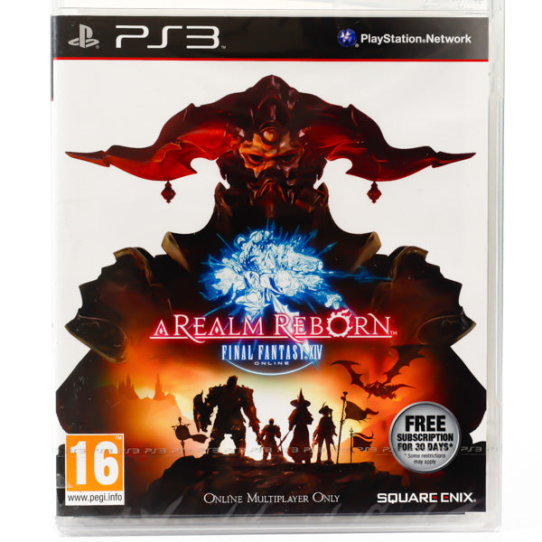 Final Fantasy XIV Online: A Realm Reborn - PS3 spill (Forseglet) - Retrospillkongen