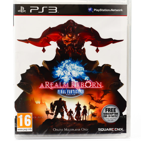 Final Fantasy XIV Online: A Realm Reborn - PS3 spill (Forseglet)