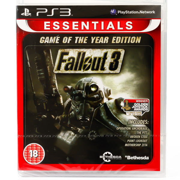 Fallout 3: Game of the Year Edition - PS3 spill (Forseglet) - Retrospillkongen