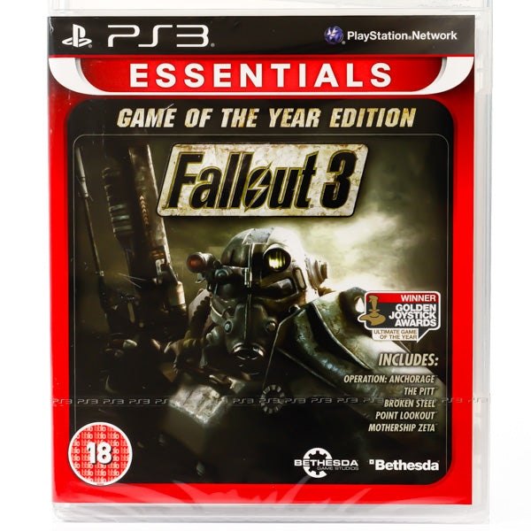 Fallout 3: Game of the Year Edition - PS3 spill (Forseglet)