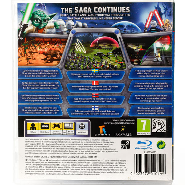 LEGO Star Wars III: The Clone Wars - PS3 spill - Retrospillkongen