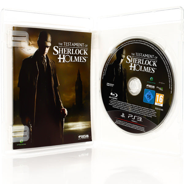The Testament of Sherlock Holmes - PS3 spill - Retrospillkongen