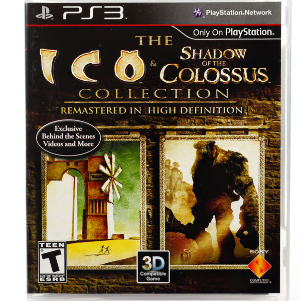 The Ico & Shadow of the Colossus Collection - PS3 spill (Regionfri NTSC versjon)