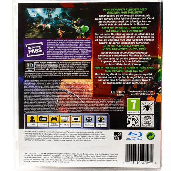 Ratchet & Clank: All 4 One - PS3 spill