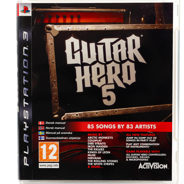 Guitar Hero 5 - PS3 spill - Retrospillkongen