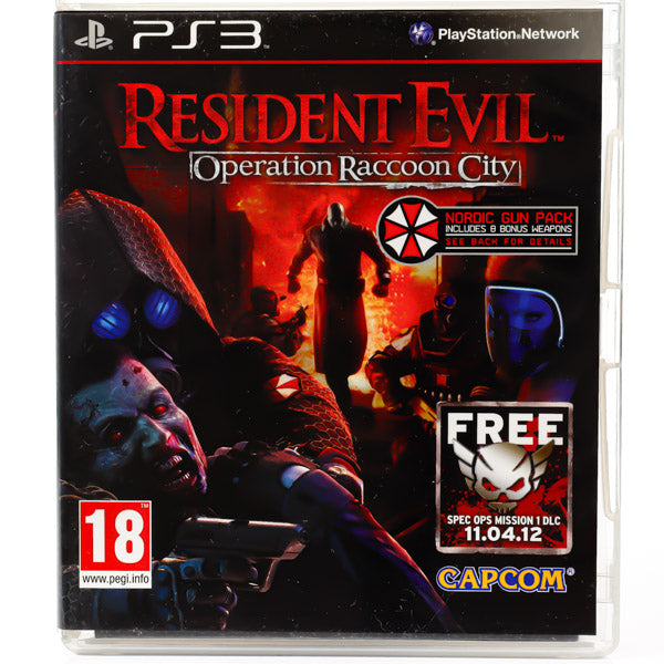 Resident Evil: Operation Raccoon City - PS3 spill - Retrospillkongen
