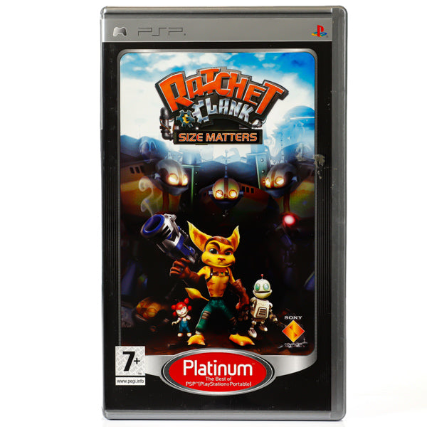 Ratchet and Clank: Size Matters (Platinum) - PSP spill