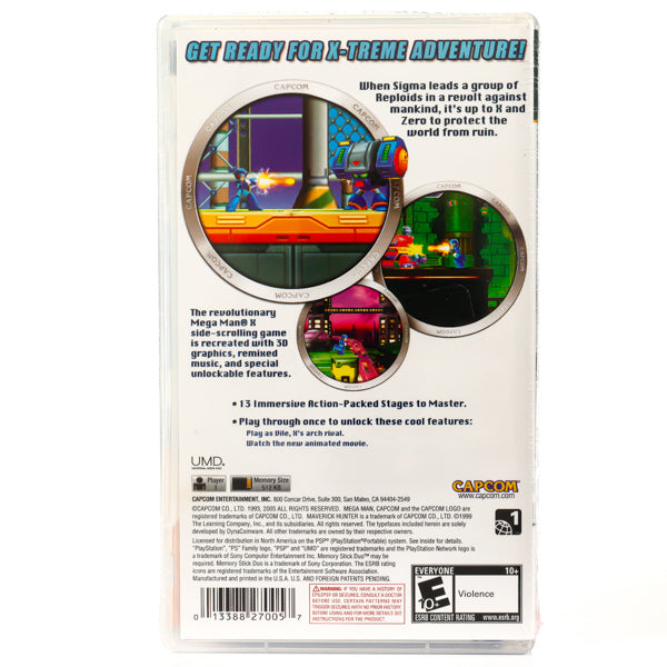 Mega Man: Maverick Hunter X - PSP spill (Forseglet - NTSC Regionfri) - Retrospillkongen