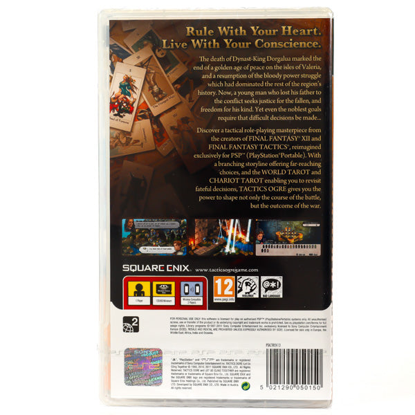 Tactics Ogre: Let Us Cling Together - PSP spill (Forseglet) - Retrospillkongen