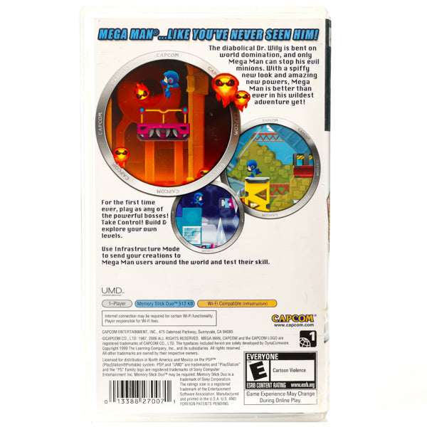 Mega Man Powered Up - PSP spill (NTSC - Regionfri) - Retrospillkongen
