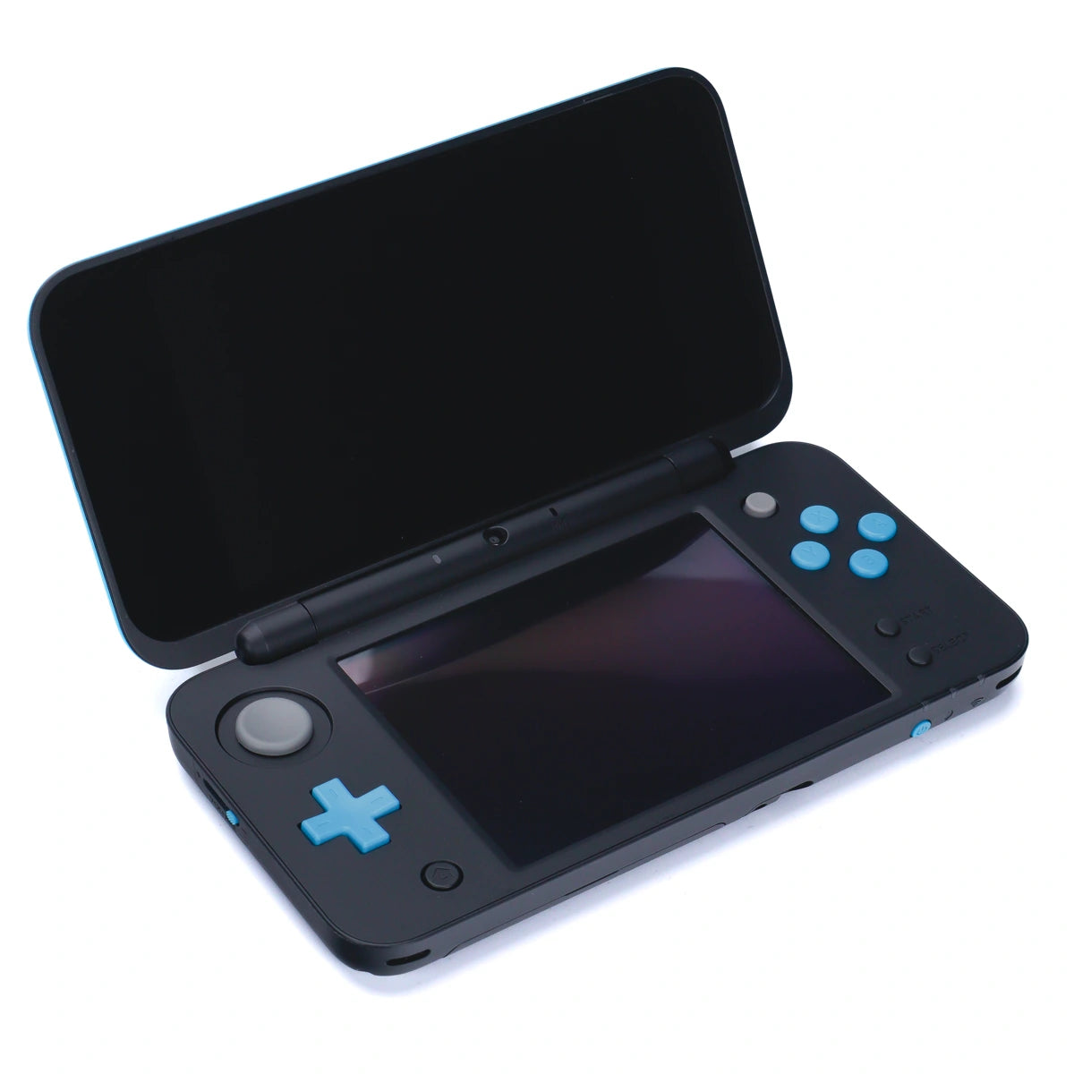 New Nintendo 2DS XL Svart & Turkis Konsoll m/Strømadapter - Retrospillkongen