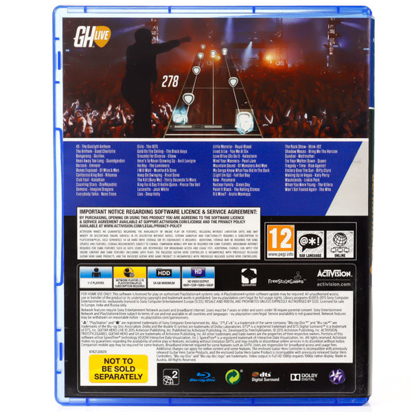 Guitar Hero Live - PS4 spill - Retrospillkongen