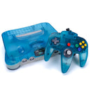 Nintendo 64 Clear Blue Konsoll pakke
