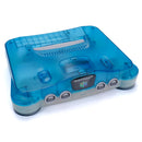 Nintendo 64 Clear Blue - Kun Konsoll