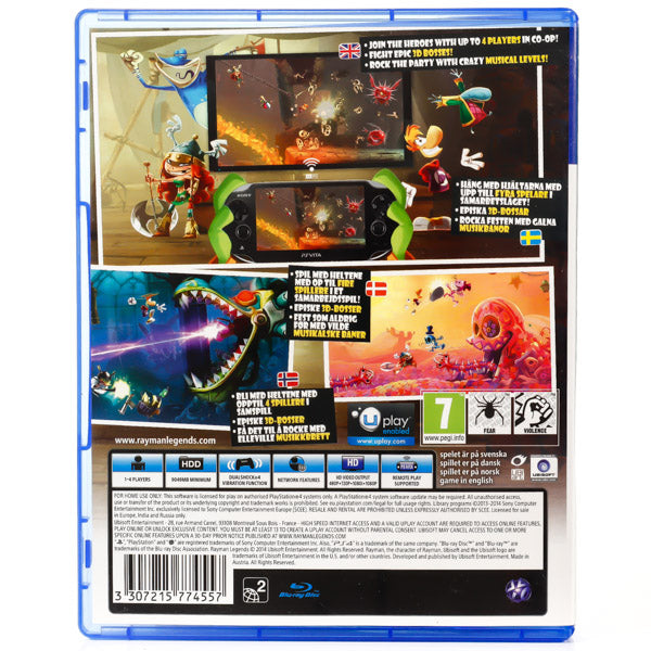 Rayman Legends - PS4 spill - Retrospillkongen