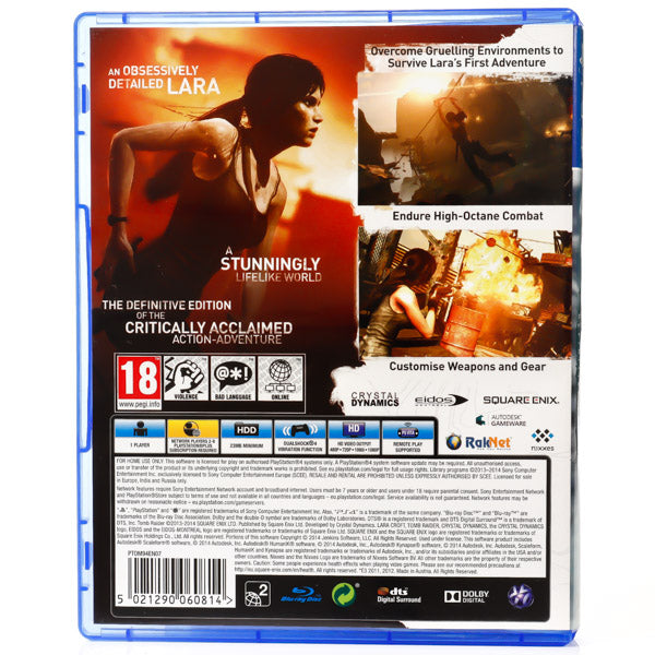 Tomb Raider: Definitive Edition - PS4 spill - Retrospillkongen