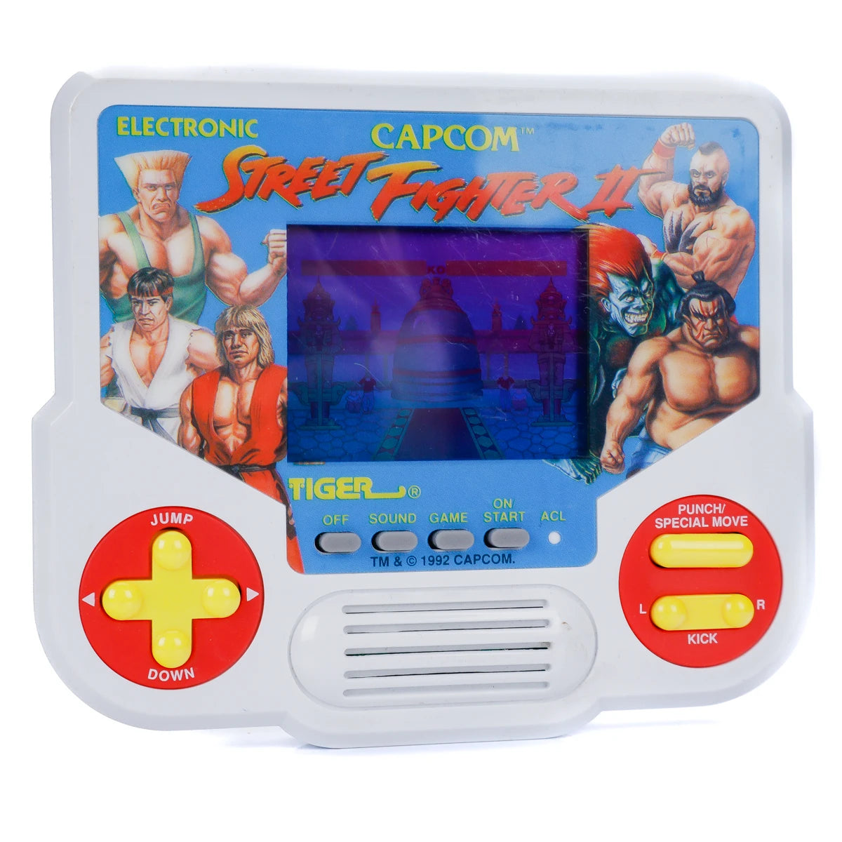 Street Fighter II Handheld Game 1992 Tiger Electronics - Retrospillkongen
