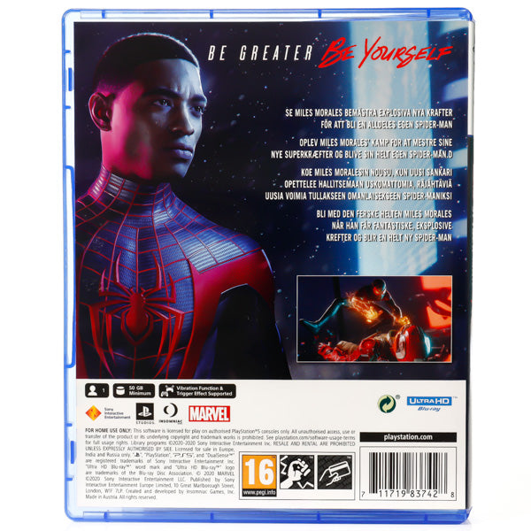 Marvel Spider-Man: Miles Morales - PS5 spill - Retrospillkongen