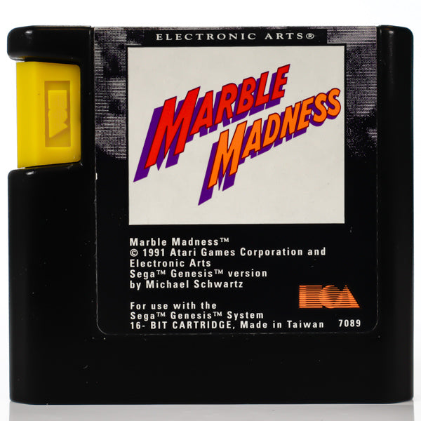 Marble Madness - Sega Mega Drive spill - Retrospillkongen