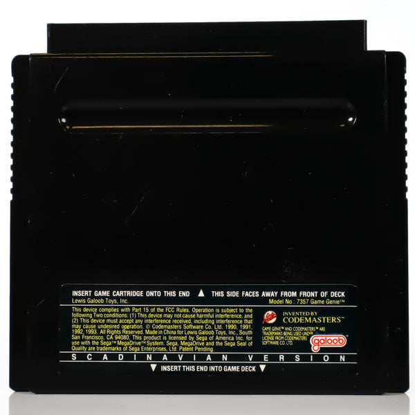 Codemasters Game Genie Video Game Enhancer - Sega Mega Drive - Retrospillkongen