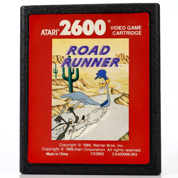 Road Runner - Atari 2600 spill - Retrospillkongen