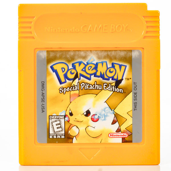 Pokemon Yellow Version - GameBoy spill (NTSC Versjon, Regionfritt) - Retrospillkongen