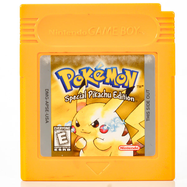 Pokemon Yellow Version - GameBoy spill (NTSC Versjon, Regionfritt)