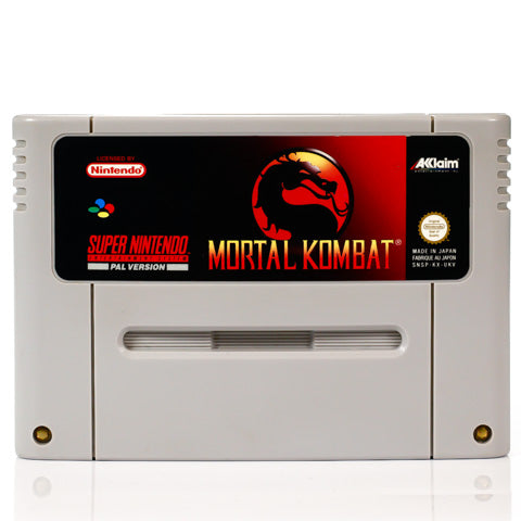 Mortal Kombat - SNES spill - Retrospillkongen
