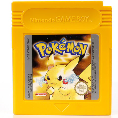 Pokemon Yellow Version - GameBoy spill