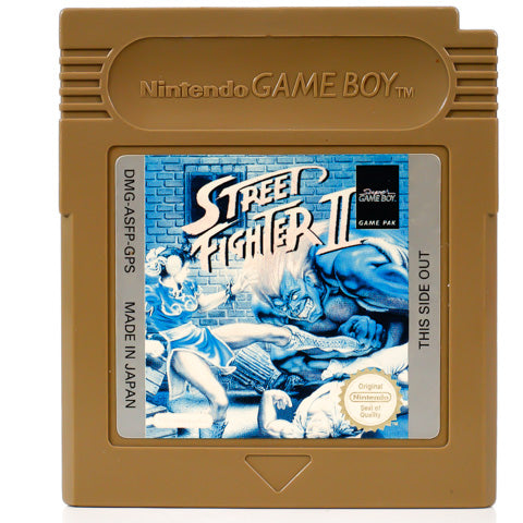 Street Fighter II - Gameboy spill - Retrospillkongen