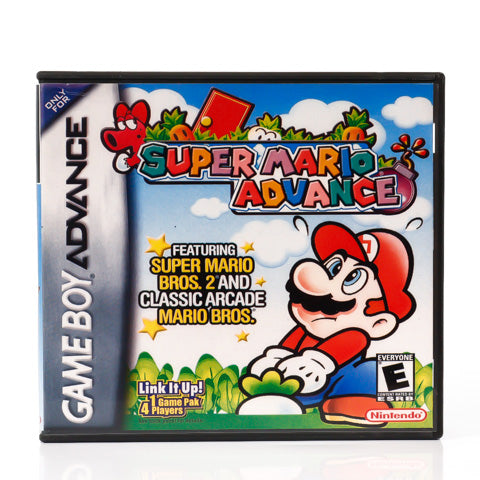 Super Mario Advance - GBA spill (Fanmade cover) - Retrospillkongen