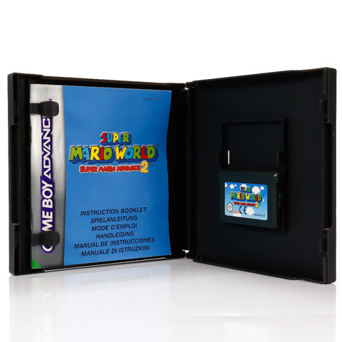 Super Mario World: Super Mario Advance 2 - GBA spill (Fanmade cover) - Retrospillkongen