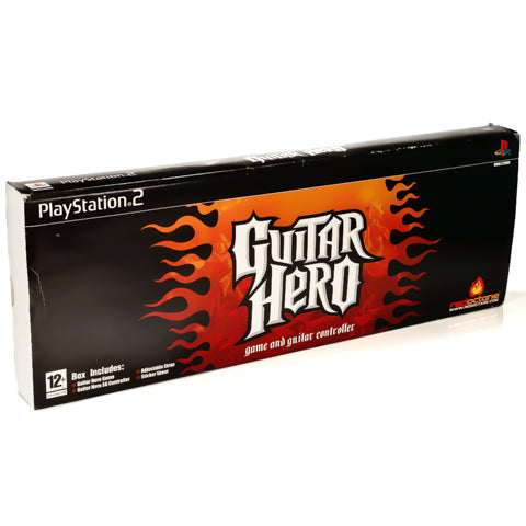 Guitar Hero Komplett Pakke - PS2 spill - Retrospillkongen