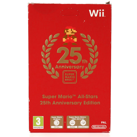 Super Mario All Starts 25th Anniversary Edition - Nintendo Wii spill (Komplett i eske) - Retrospillkongen