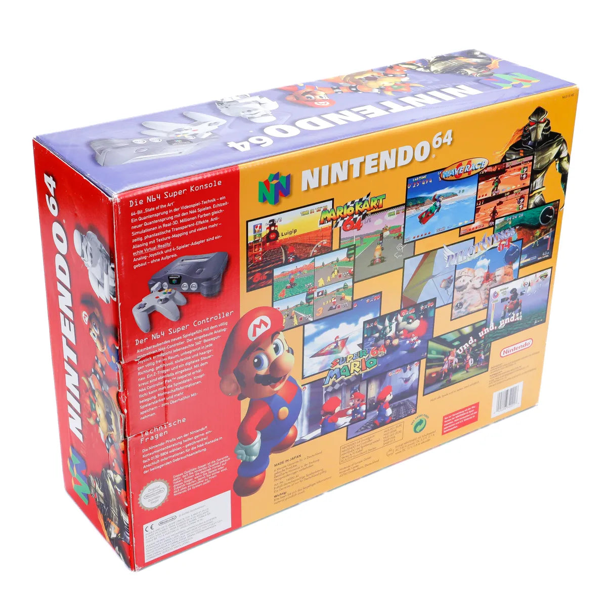 Nintendo 64 Mario Pak i eske - N64 - Retrospillkongen