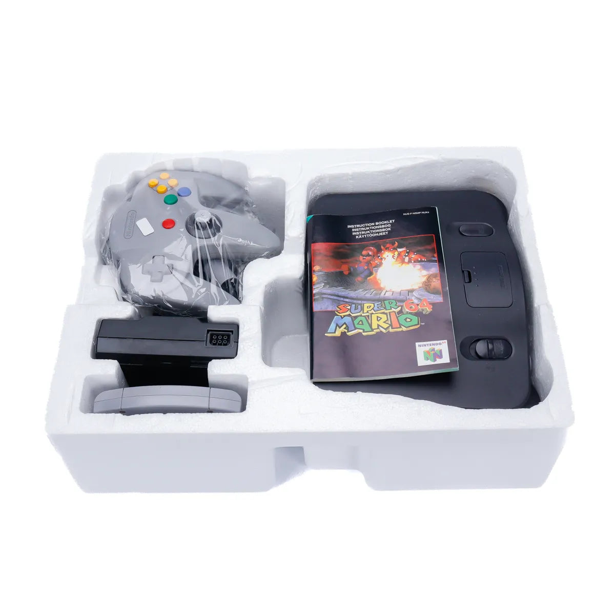 Nintendo 64 Mario Pak i eske - N64 - Retrospillkongen