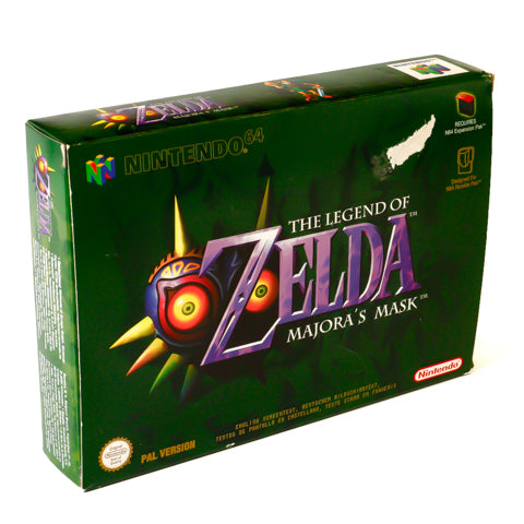 Legend of Zelda Majoras Mask - N64 spill (Komplett i eske)