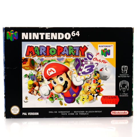 Mario Party - N64 spill (i eske)
