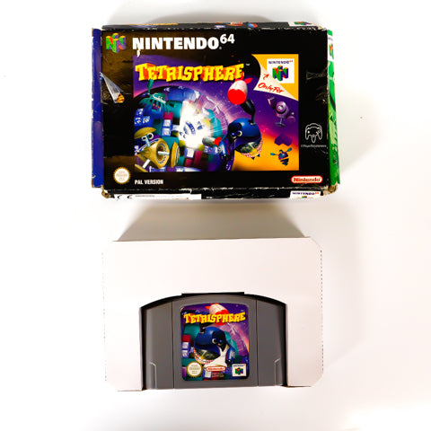 Tetrisphere - N64 spill (Komplett i eske) - Retrospillkongen