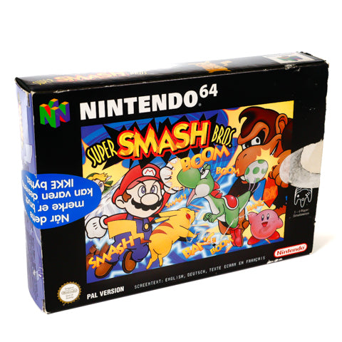 Super Smash Bros. - N64 spill (Komplett i eske) - Retrospillkongen
