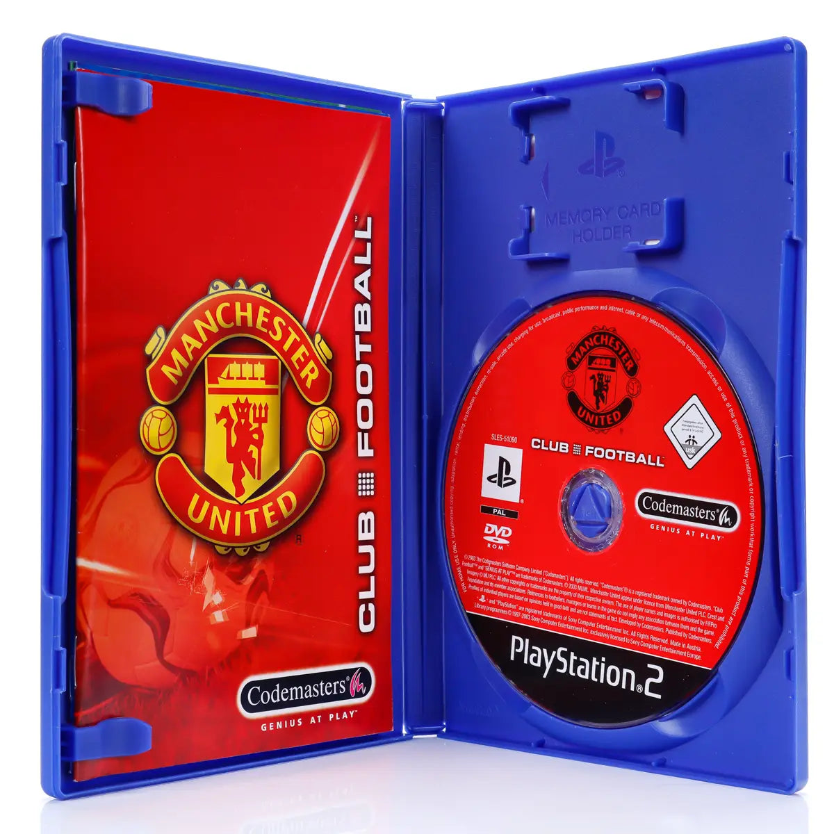 Manchester United Club Football - PS2 spill - Retrospillkongen