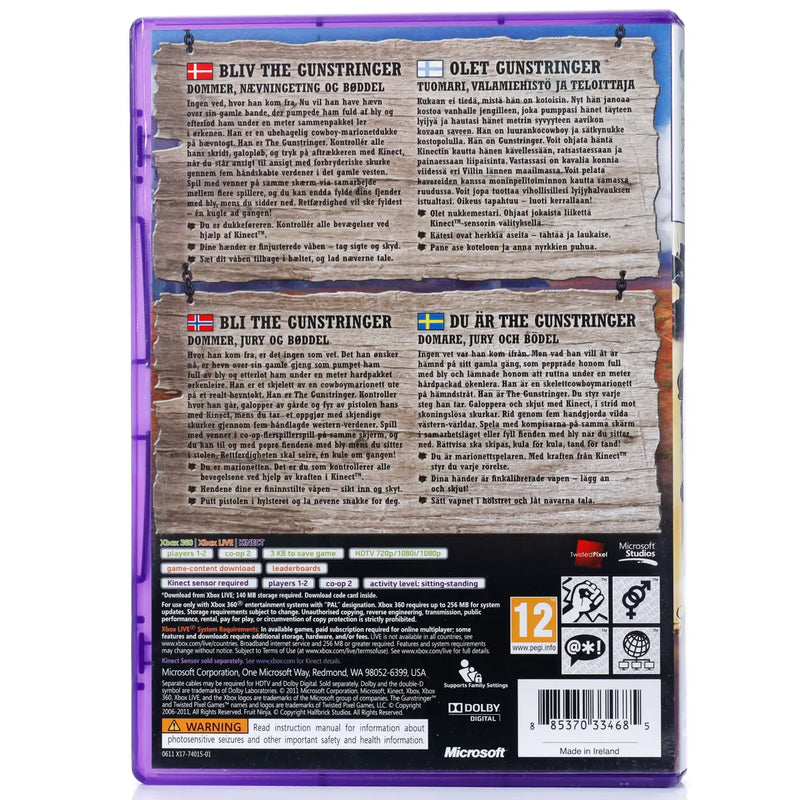 The Gunstringer - Xbox 360 spill