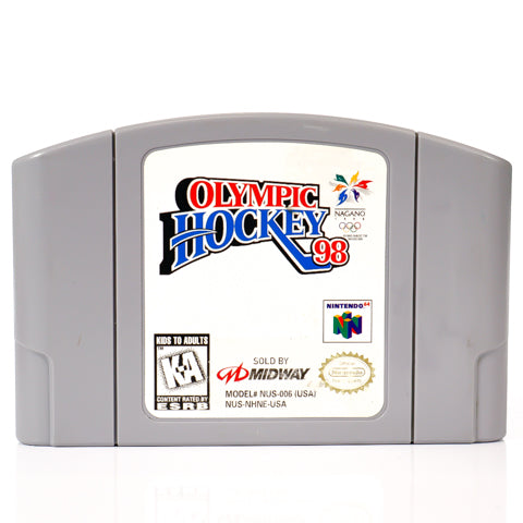 Olympic Hockey 98 - N64 spill (I Eske) - Amerikansk utgave - Retrospillkongen