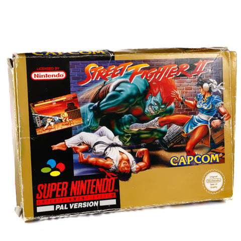 Street Fighter II - SNES spill (I Eske)