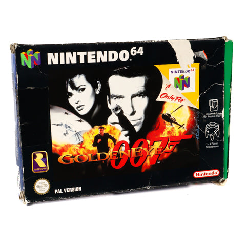 GoldenEye 007 - N64 spill (I Eske) - Retrospillkongen