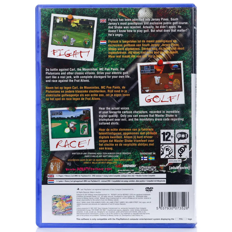 Aqua Teen Hunger Force: Zombie Ninja Pro-Am - PS2 Spill